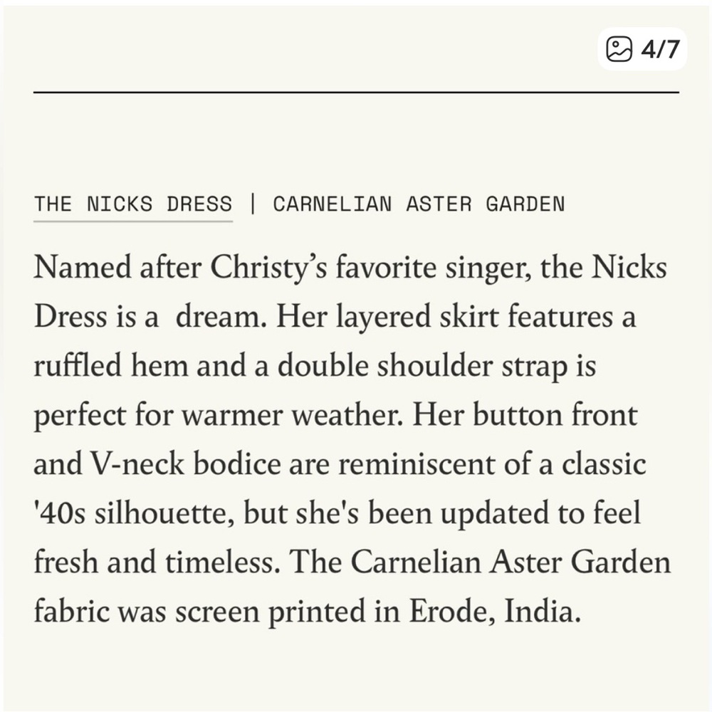 Christy Dawn Nicks Dress - Picture 4 of 8
